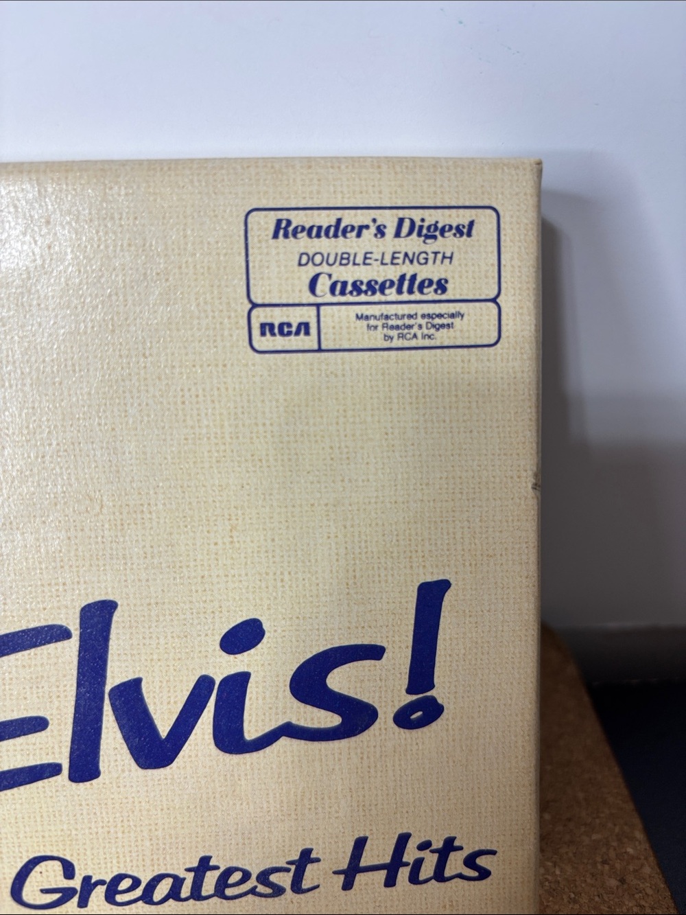 Reader's Digest "Elvis! Greatest Hits" Cassette Box - Picture 2 of 9